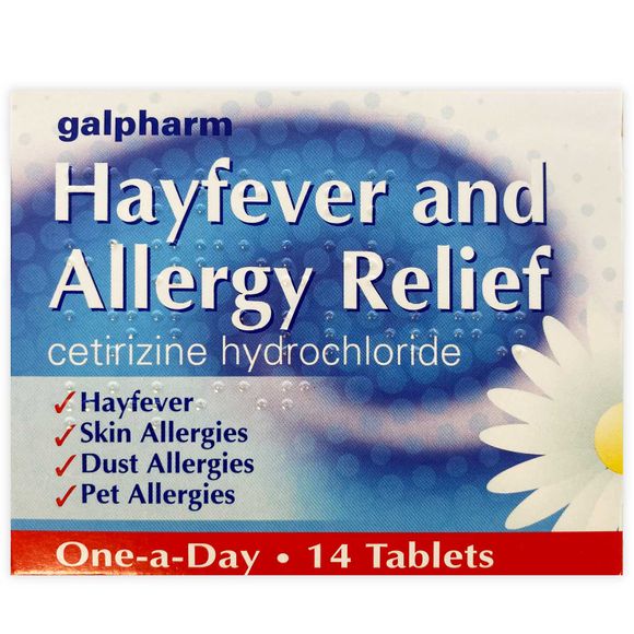 Galpharm Hayfever And Allergy Relief 14 X Tablets